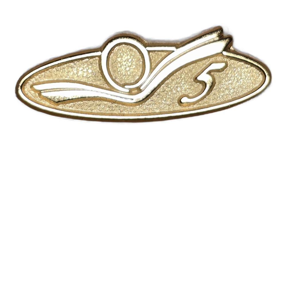Vintage Birks 5 Year Service Milestone Gold Tone Lapel Vest Hat Pin G4